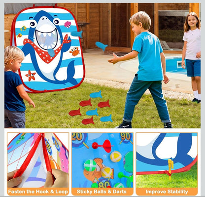 Bean Bag Toss Game for Kids, Toddler Toys for Party Games and Outdoor Toss Games, Gift for Birthday or Christmas for Kids Aged 3 4 5 6 7 8 Year Old - Flip It Now
