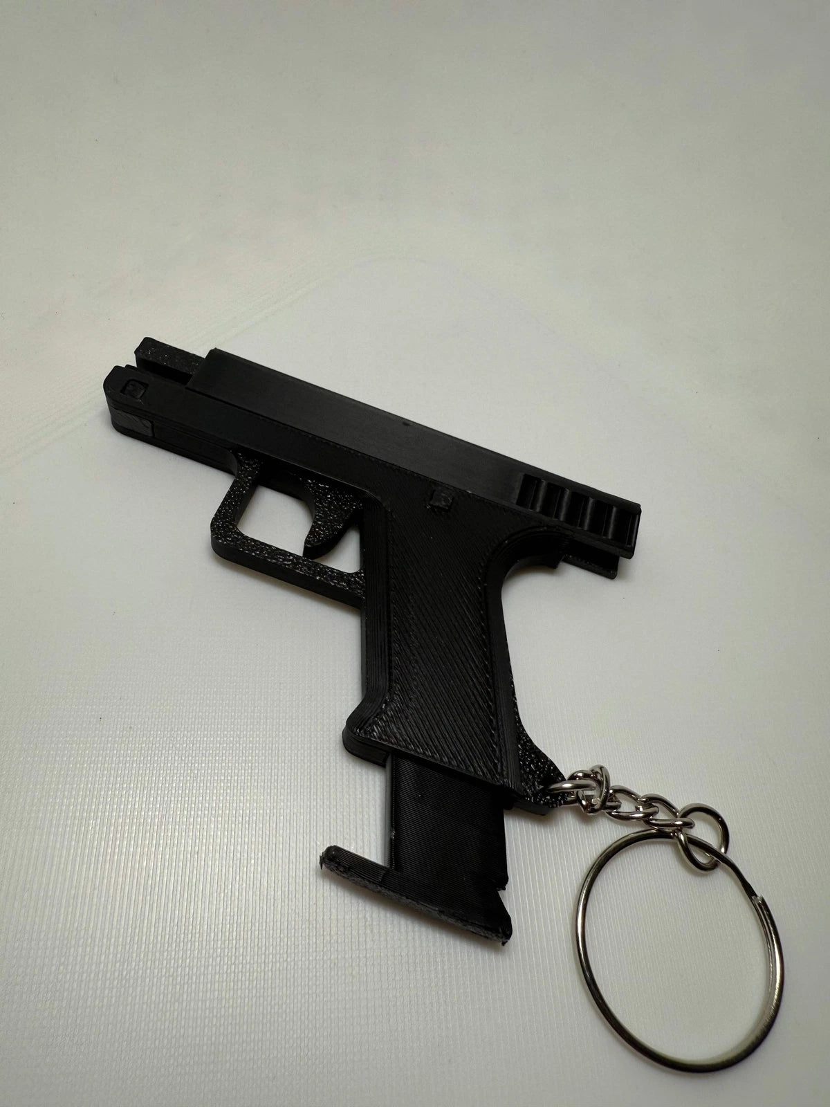 Mini Handgun Replica Keychain – Slide & Mag Action - Flip It Now